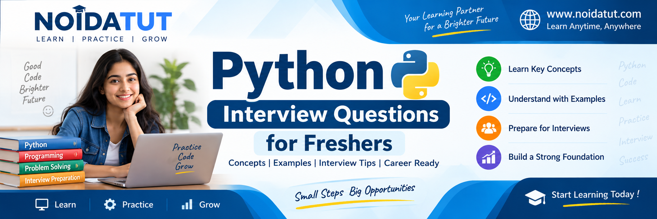 Python Interview Questions for Freshers