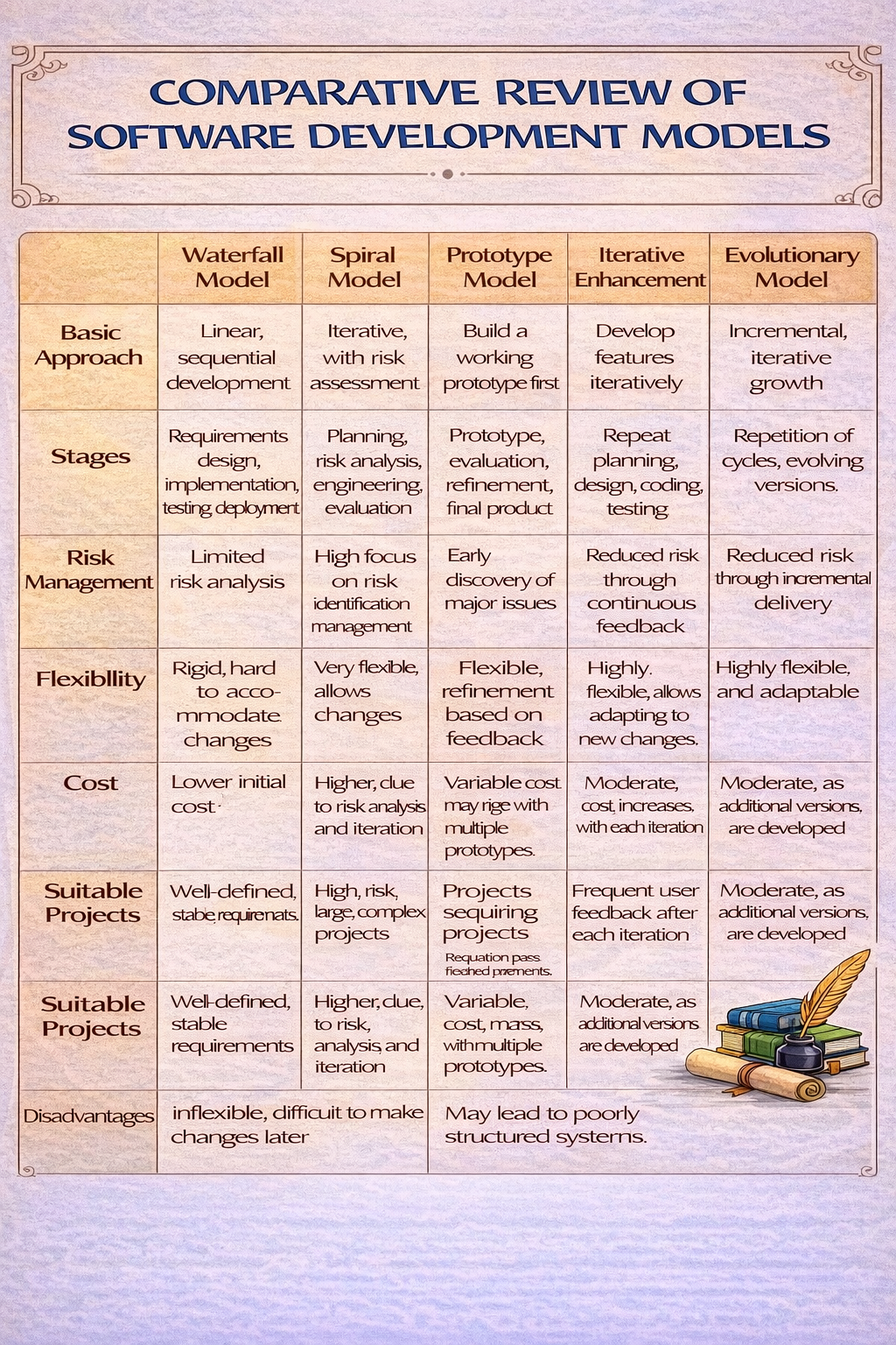 review-software-model